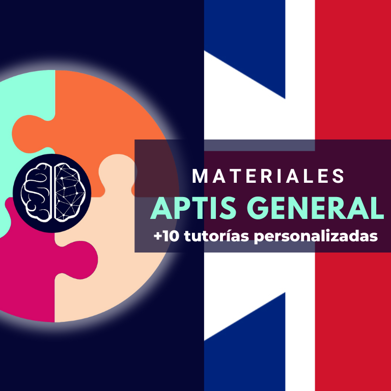 MATERIALES Y EJERCICIOS AUTO-CORREGIBLES APTIS (+10 tutorías de 1hora one to one)