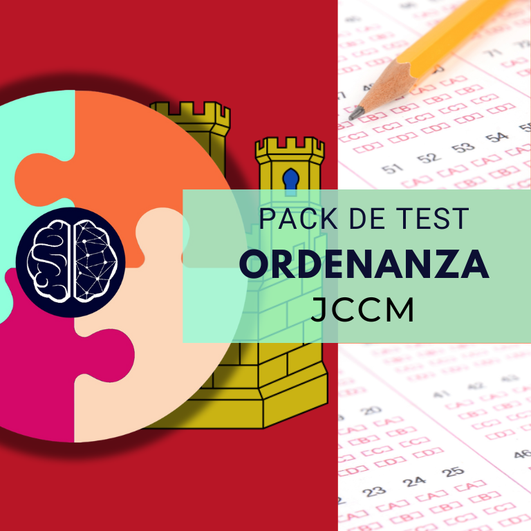 PACK DE TEST Y SIMULACROS - ORDENANZA - JCCM
