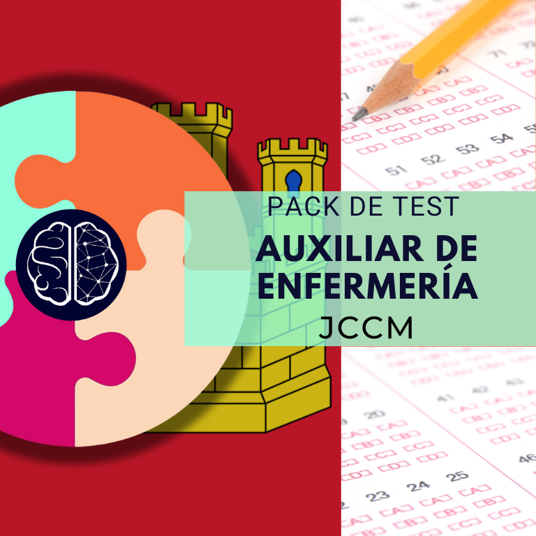 PACK DE TEST Y SIMULACROS - AUXILIAR DE ENFERMERÍA - JCCM