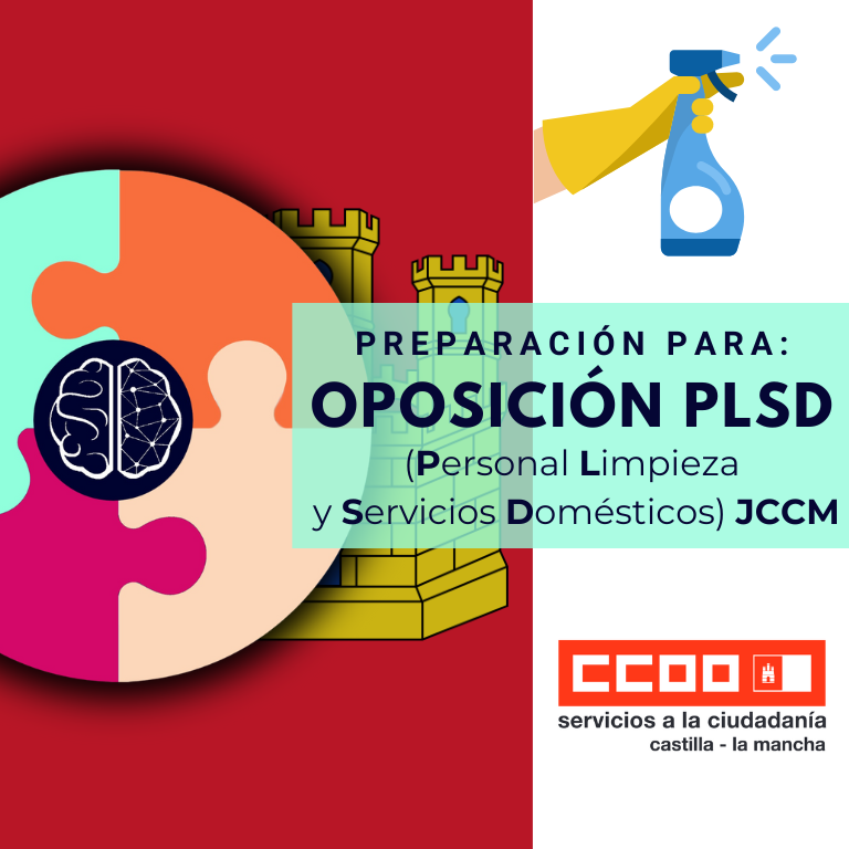 OPOSICIÓN PERSONAL DE LIMPIEZA Y SERVICIOS DOMÉSTICOS (JCCM)